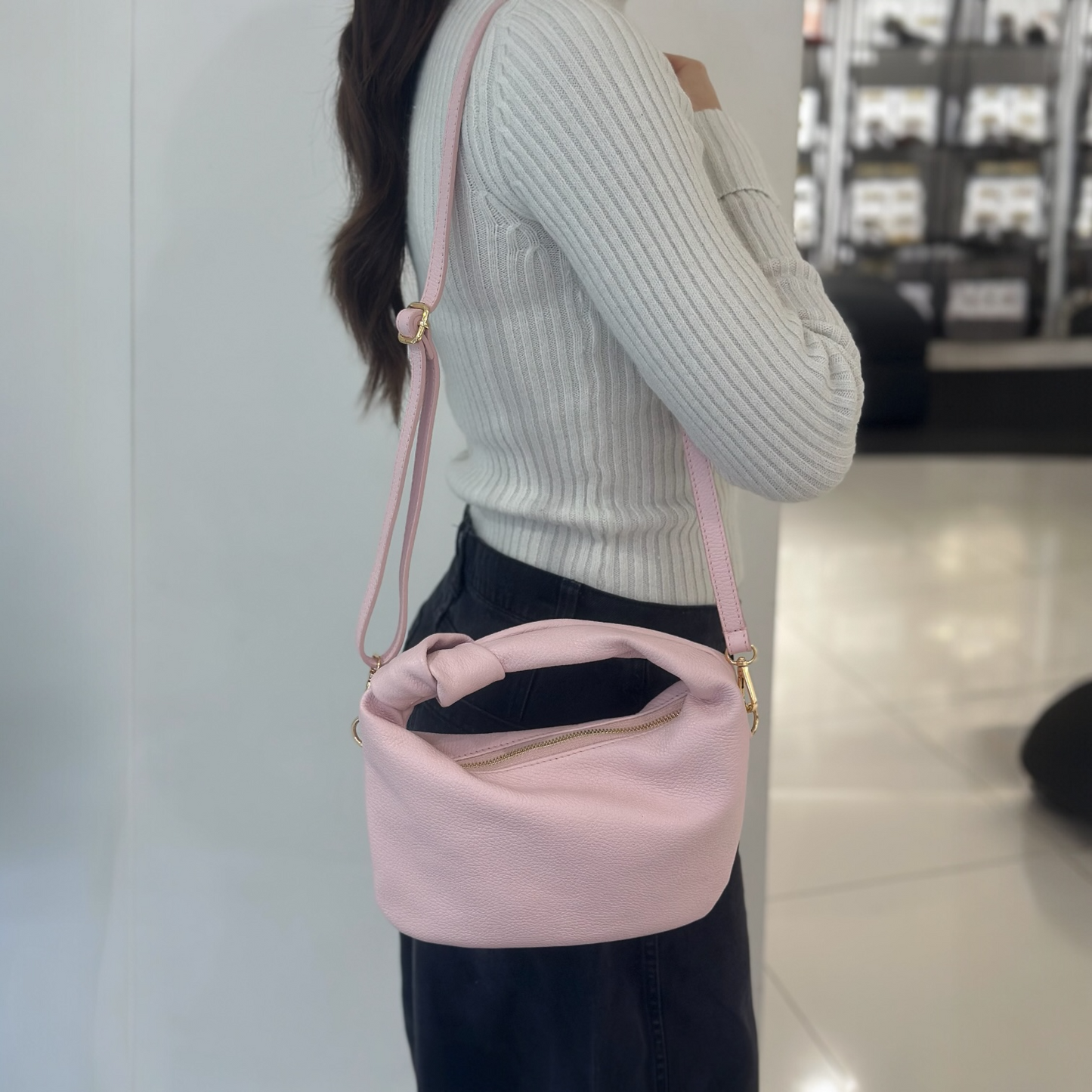 Borsa Alessia Pelle Pink