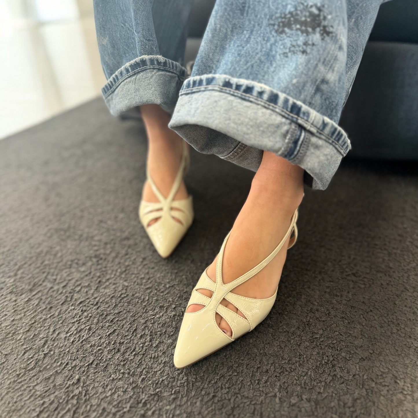 Slingback Nora NewYork Naplak Panna