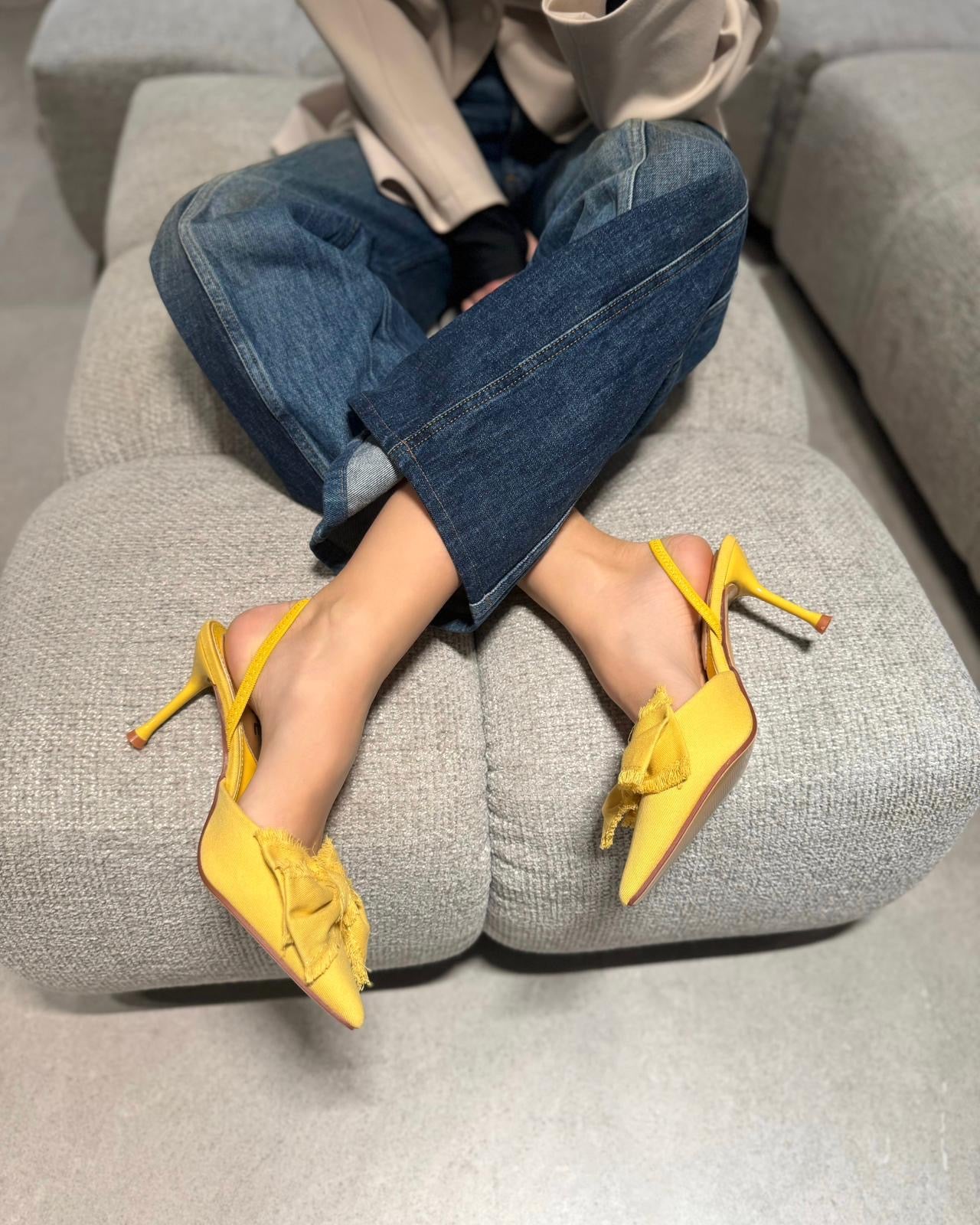 Slingback Adriana Yellow