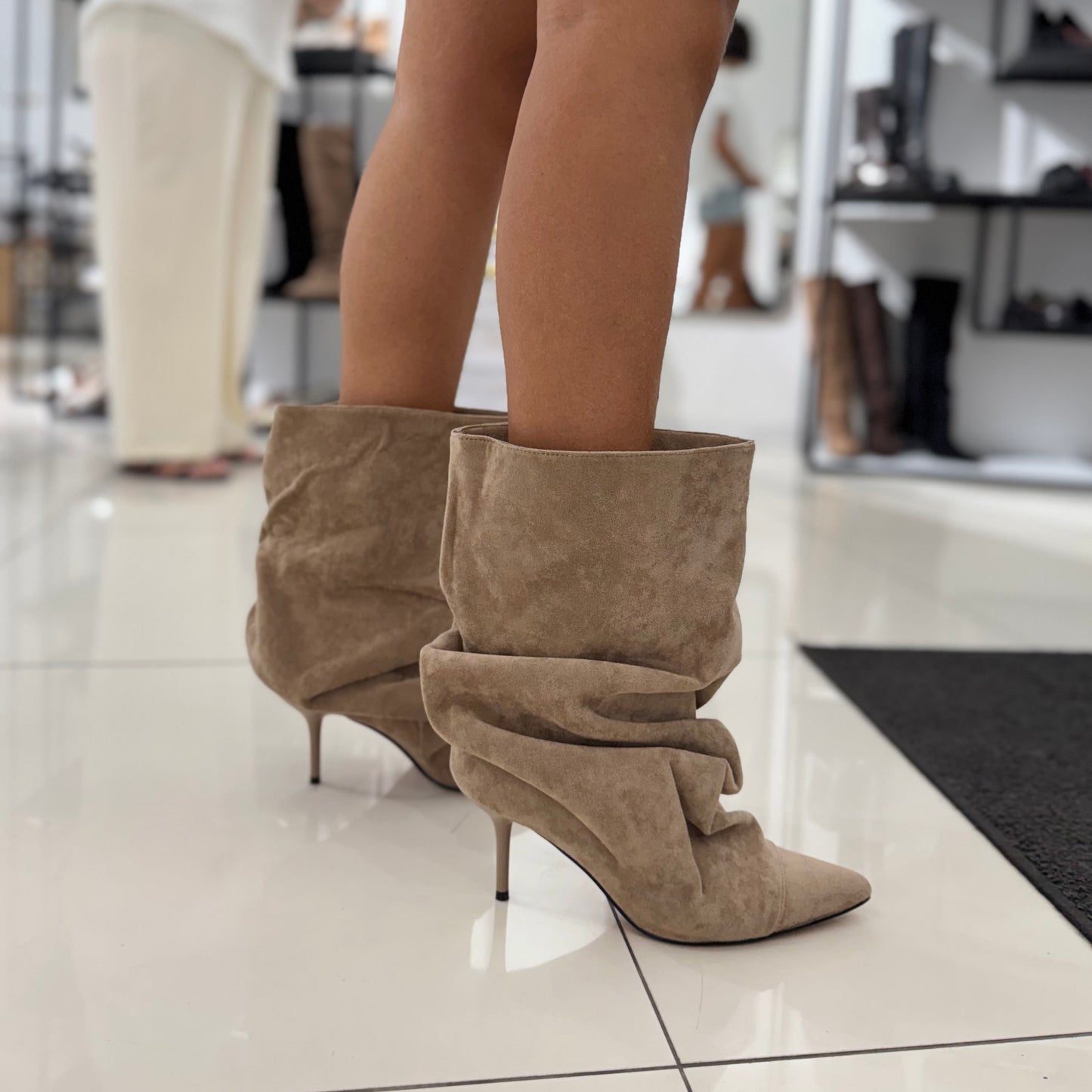 Stivaletto Ludovica Beige