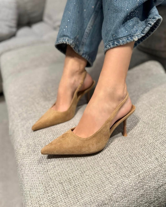 Slingback Paola Beige