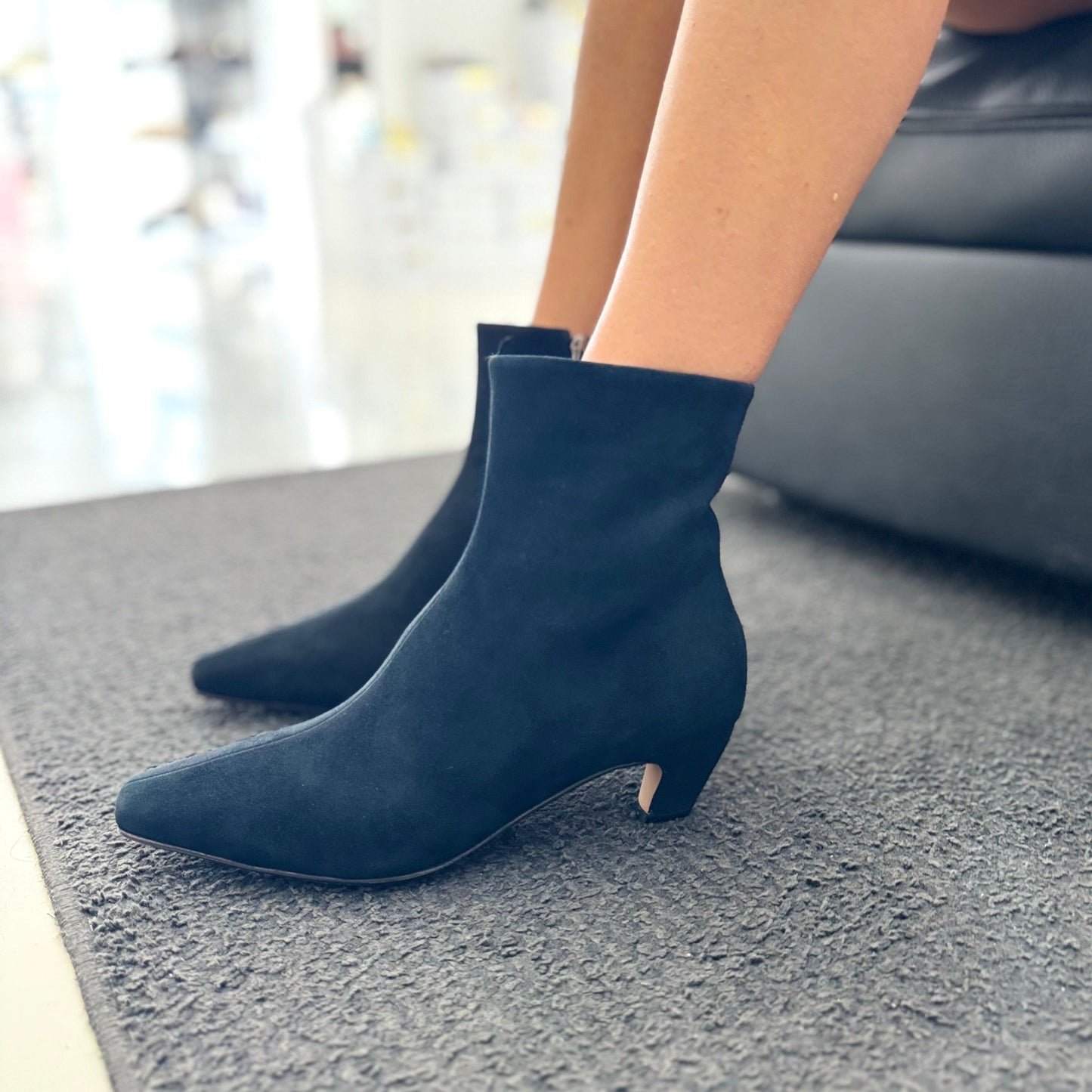 Stivaletto Nora NewYork Camoscio Nero