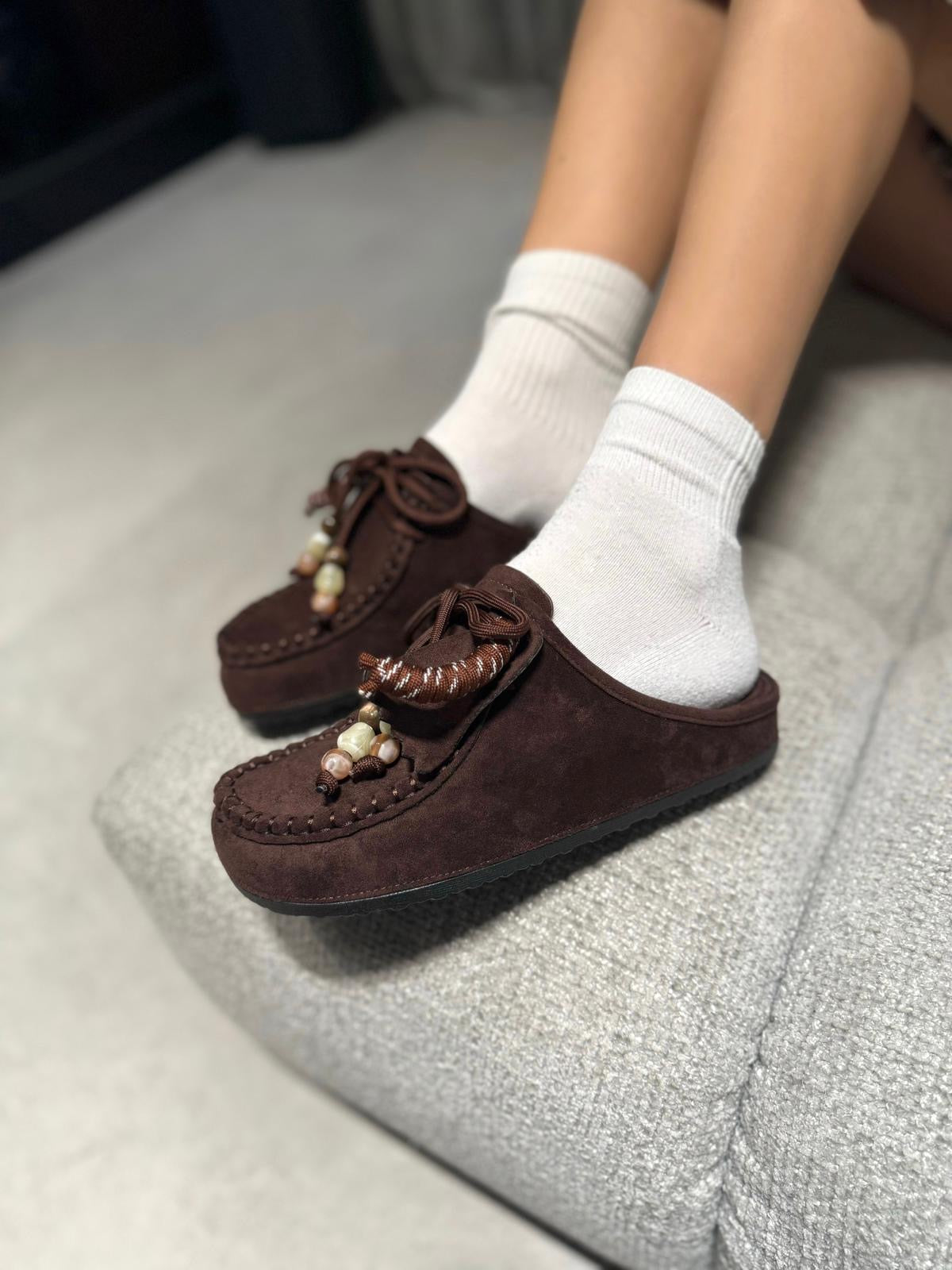 Slipper Bora Brown