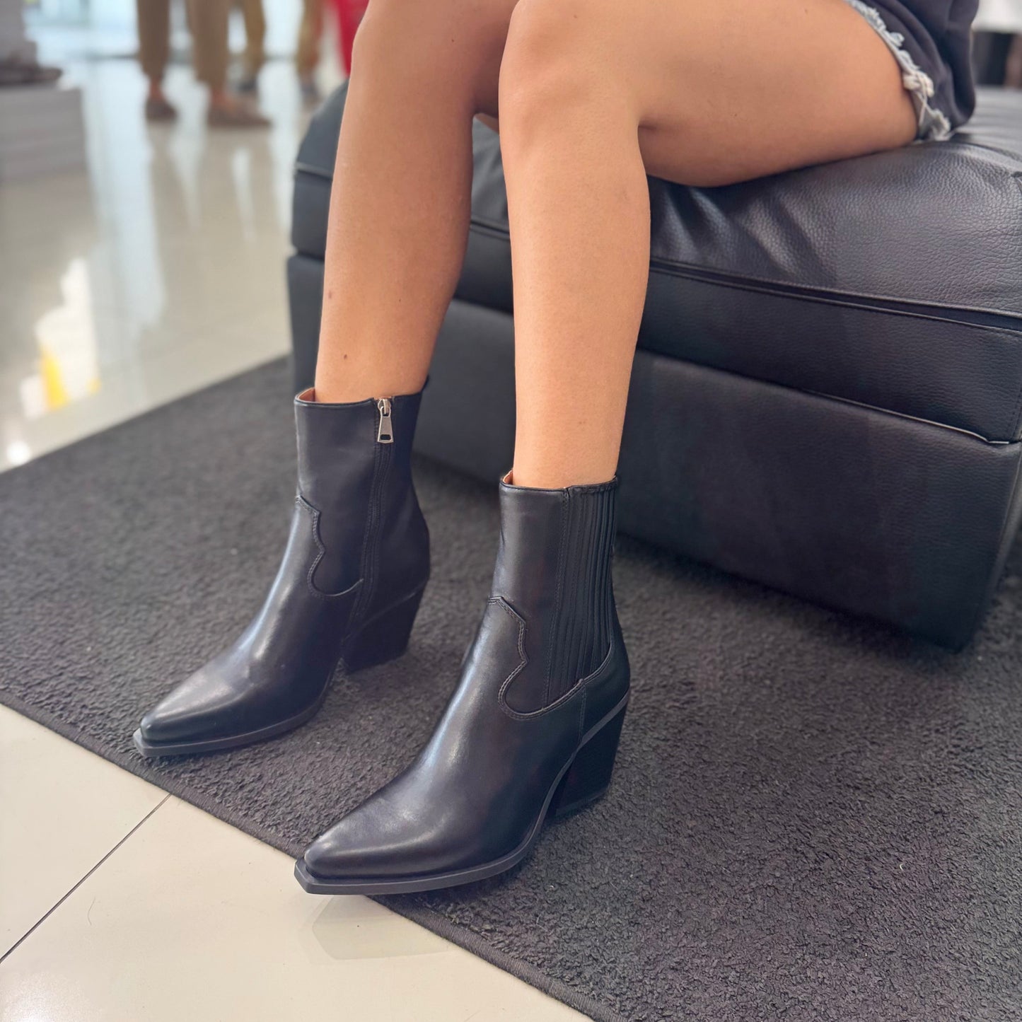 Stivaletto Texano Ilaria Black