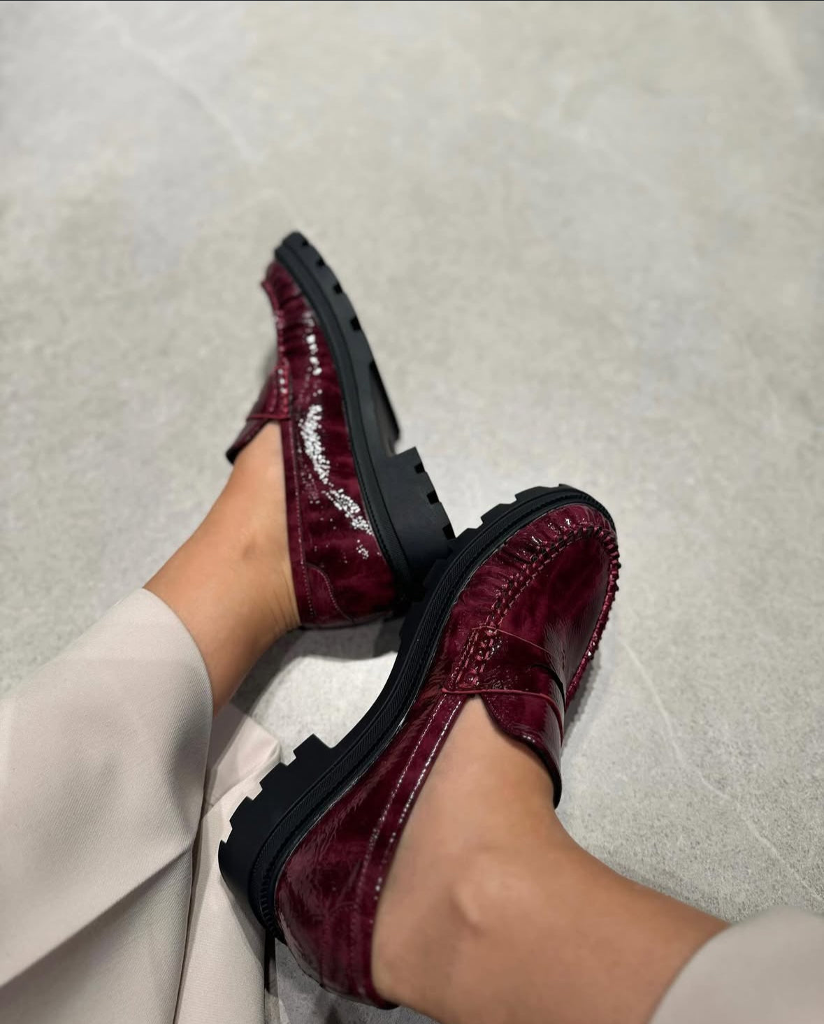 Mocassino Rama Bordeaux