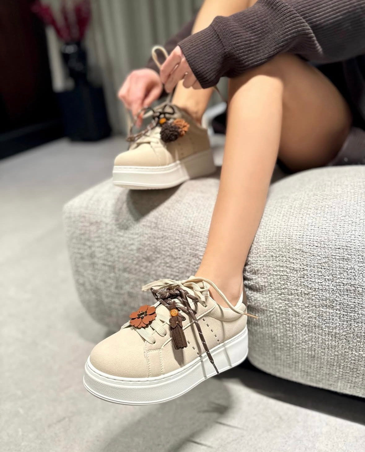 Sneakers Carla Beige