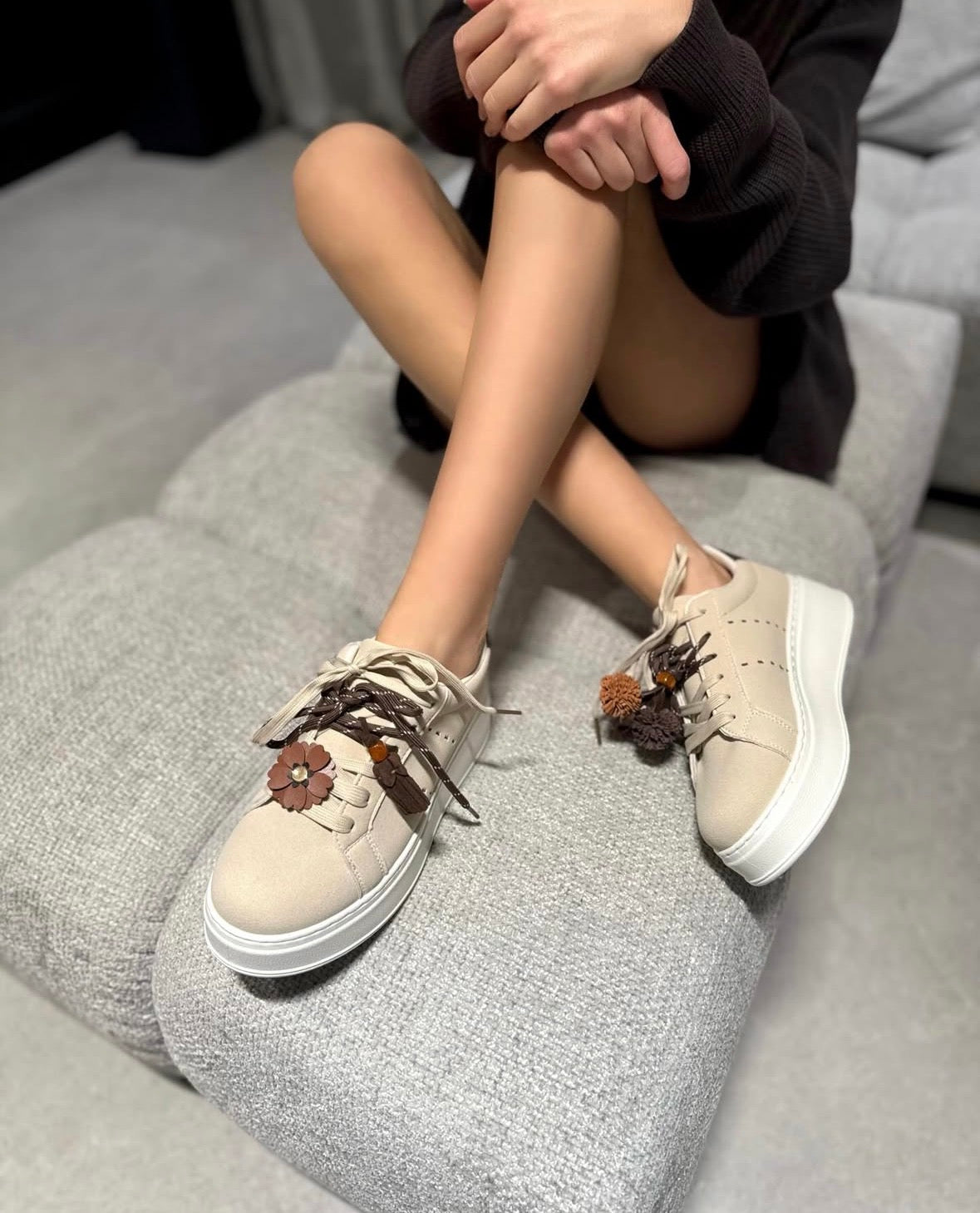 Sneakers Carla Beige