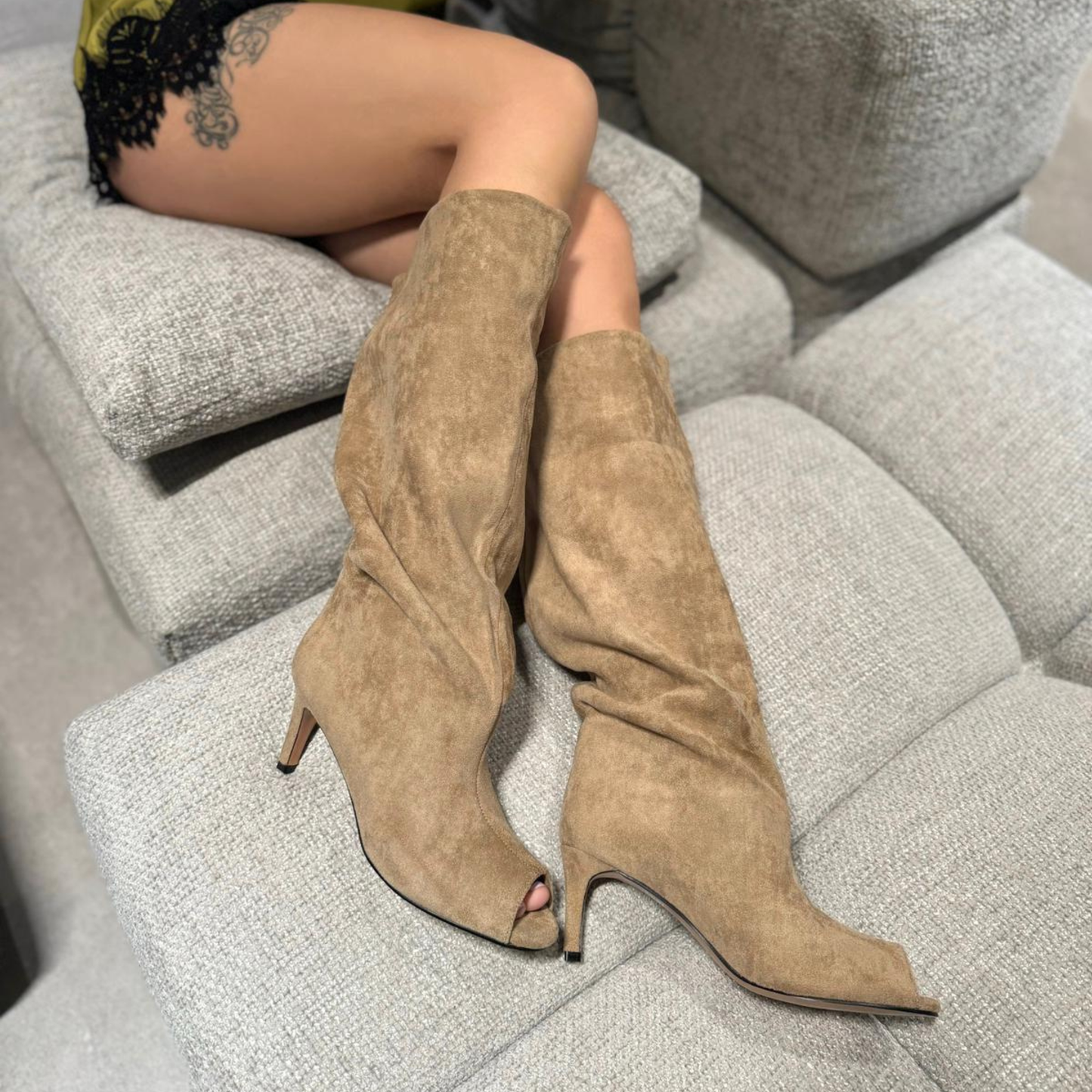Stivali Mykonos Khaki