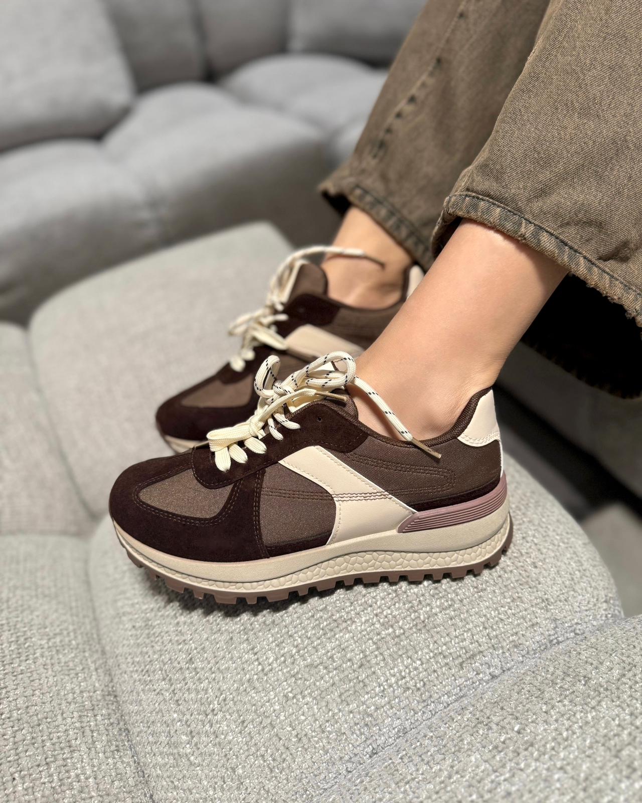 Sneakers Lara Moro-Beige