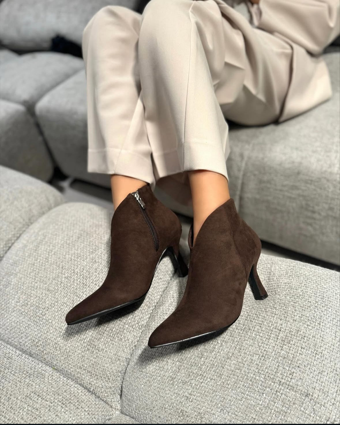 Stivaletto Isabelle Camoscio TDM