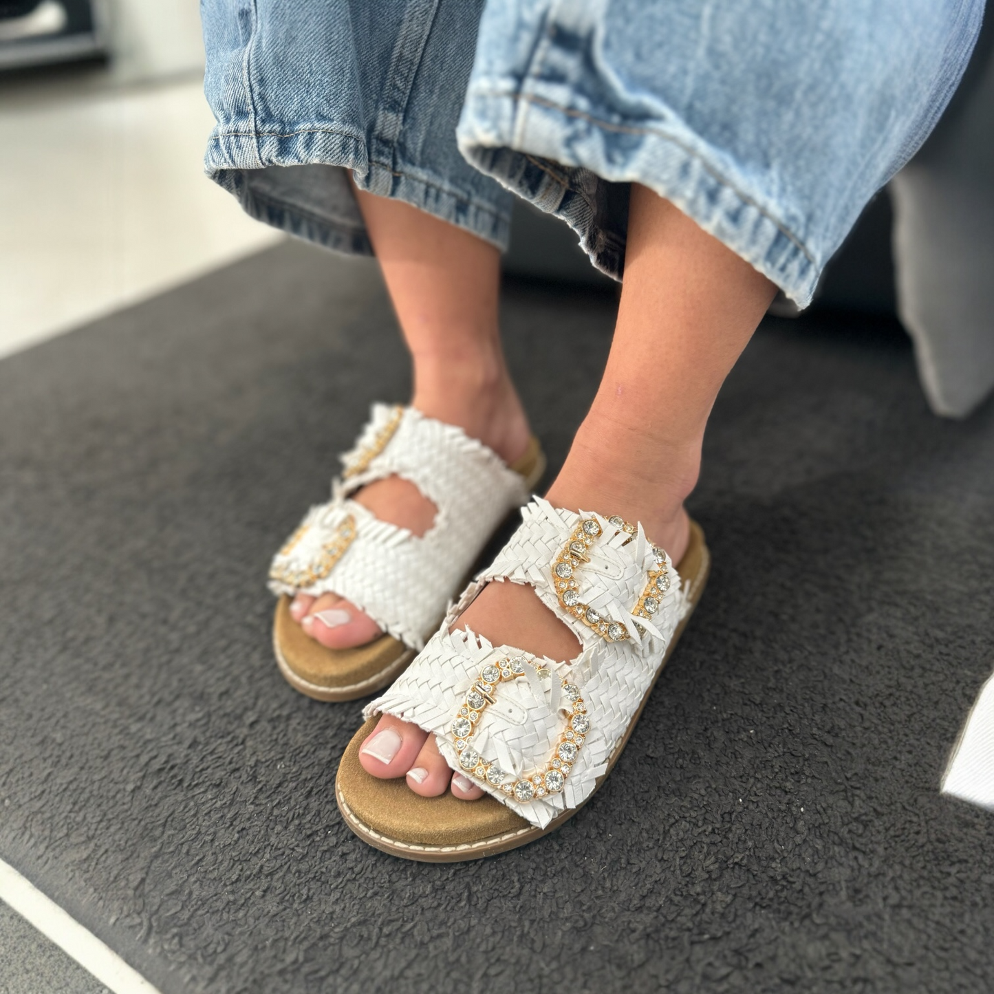 Sandali Bassi Kharisma Soft Bianco