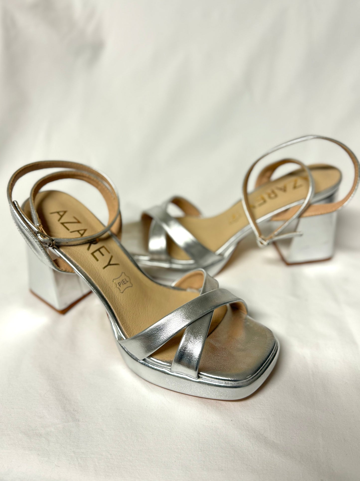 Sandali Azarey Silver Plateau