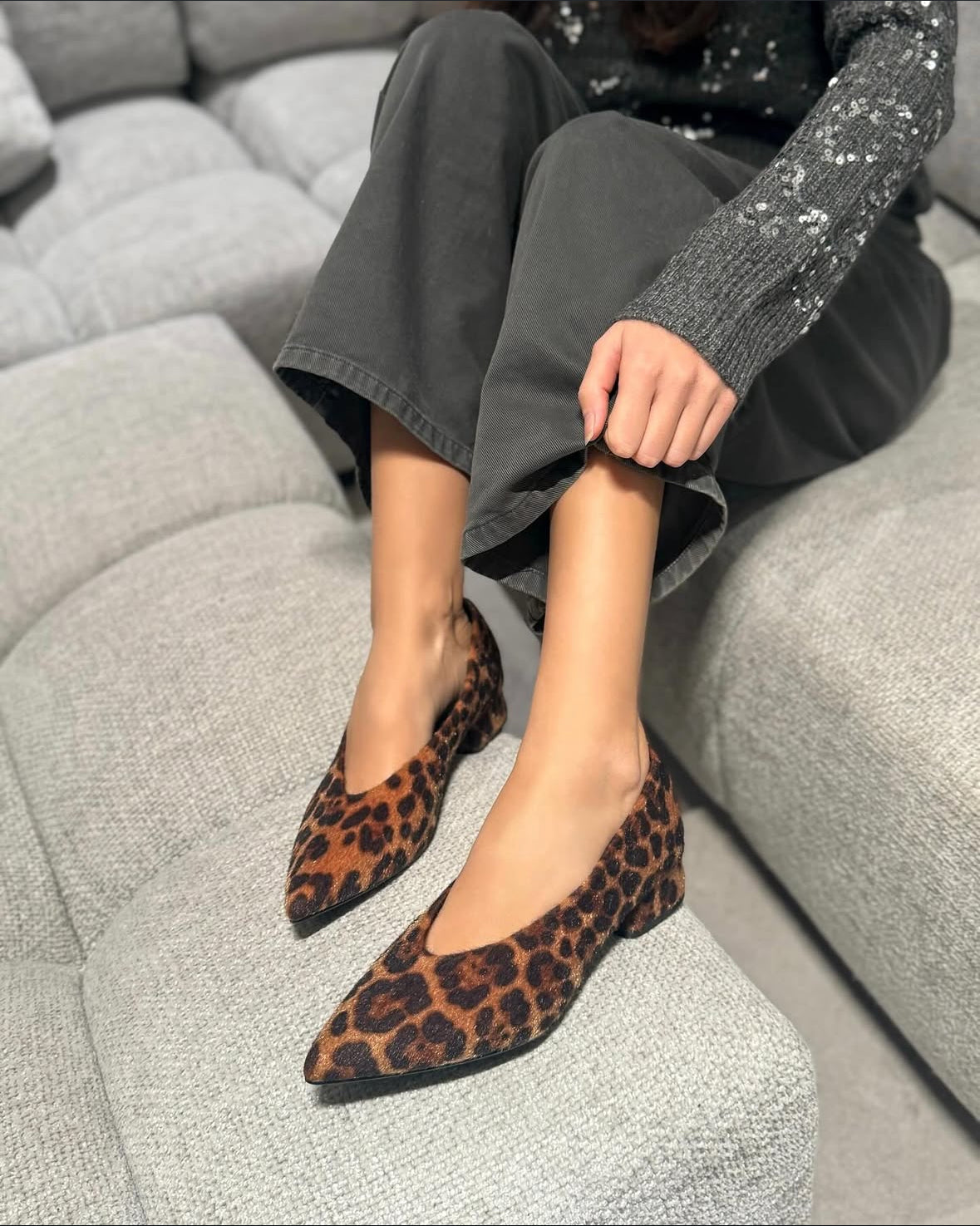 Ballerina Alberta Leopard