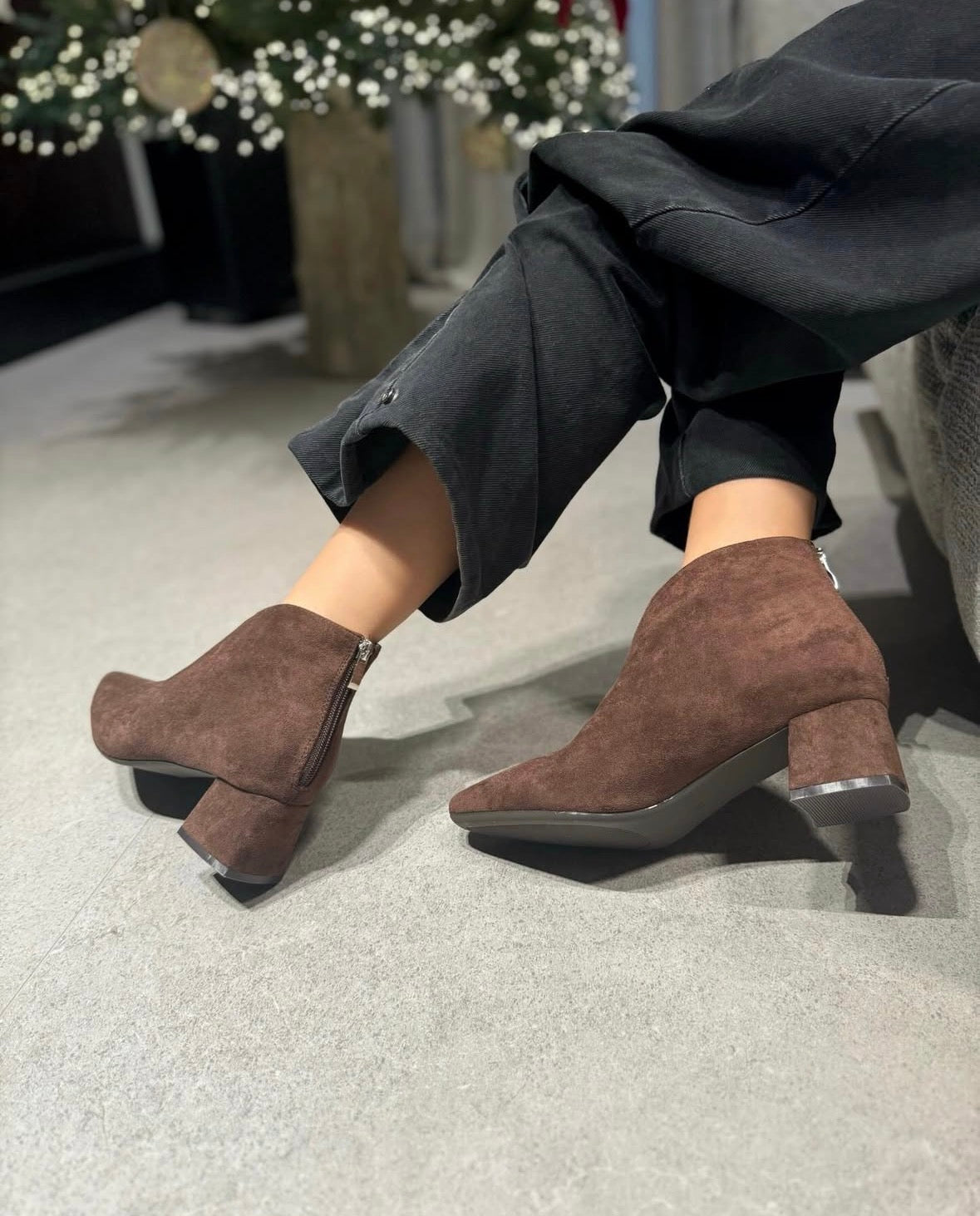 Stivaletto Sandra Camoscio TDM