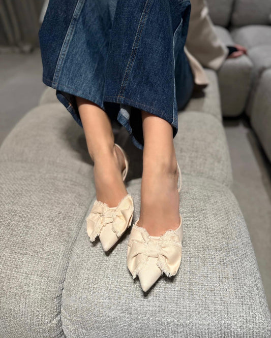 Slingback Adriana Beige