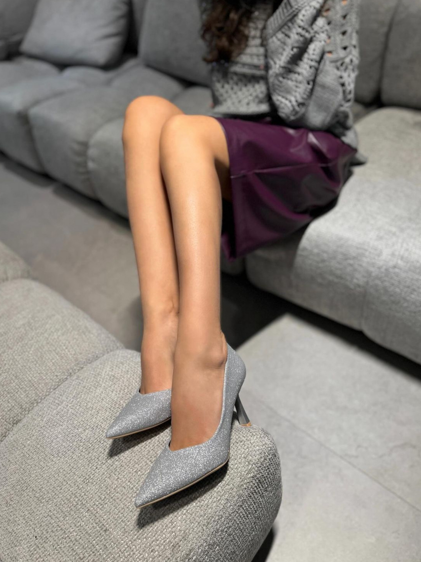 Decolletè Isa Silver