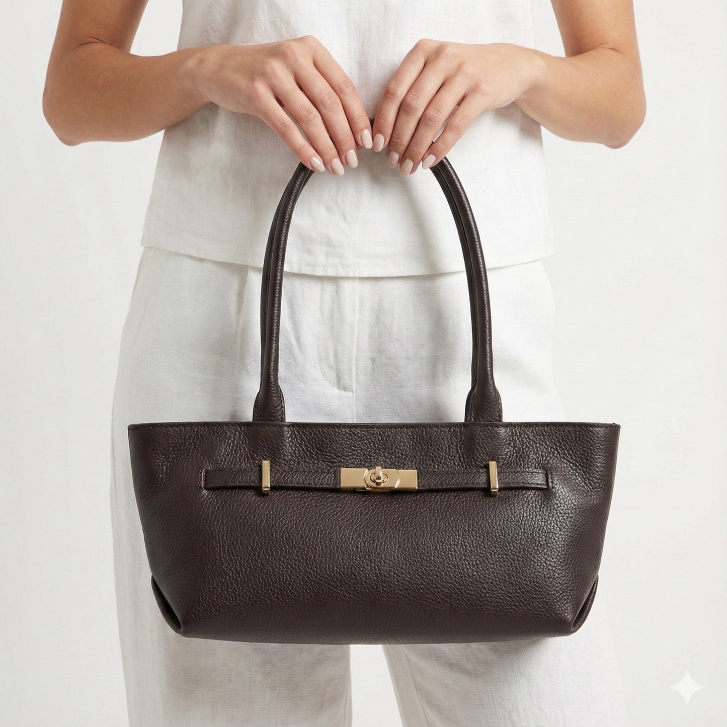 Borsa Sally Vera Pelle Testa di Moro