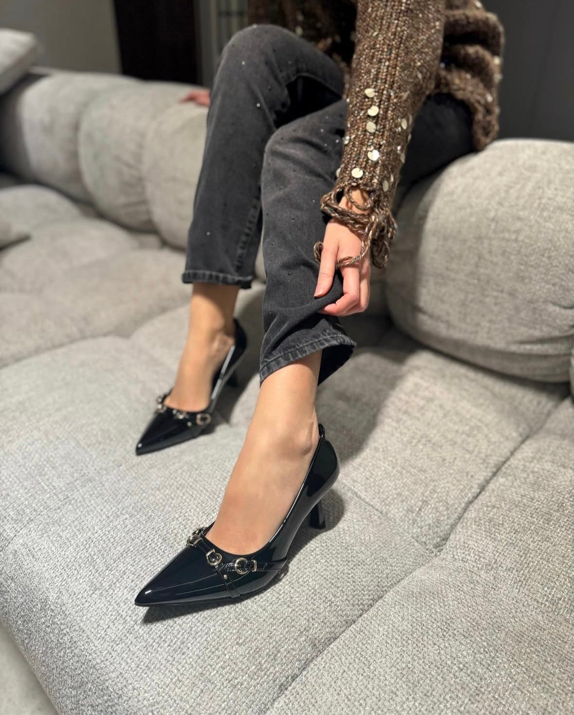 Decolletè Demetra Black