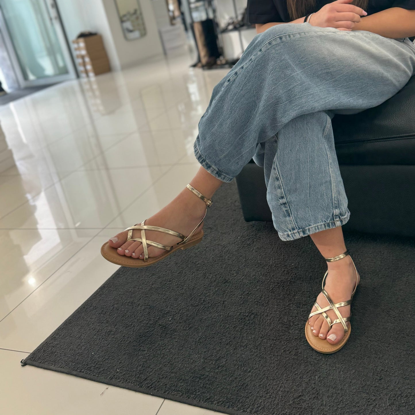 Sandali Vittoria Gold