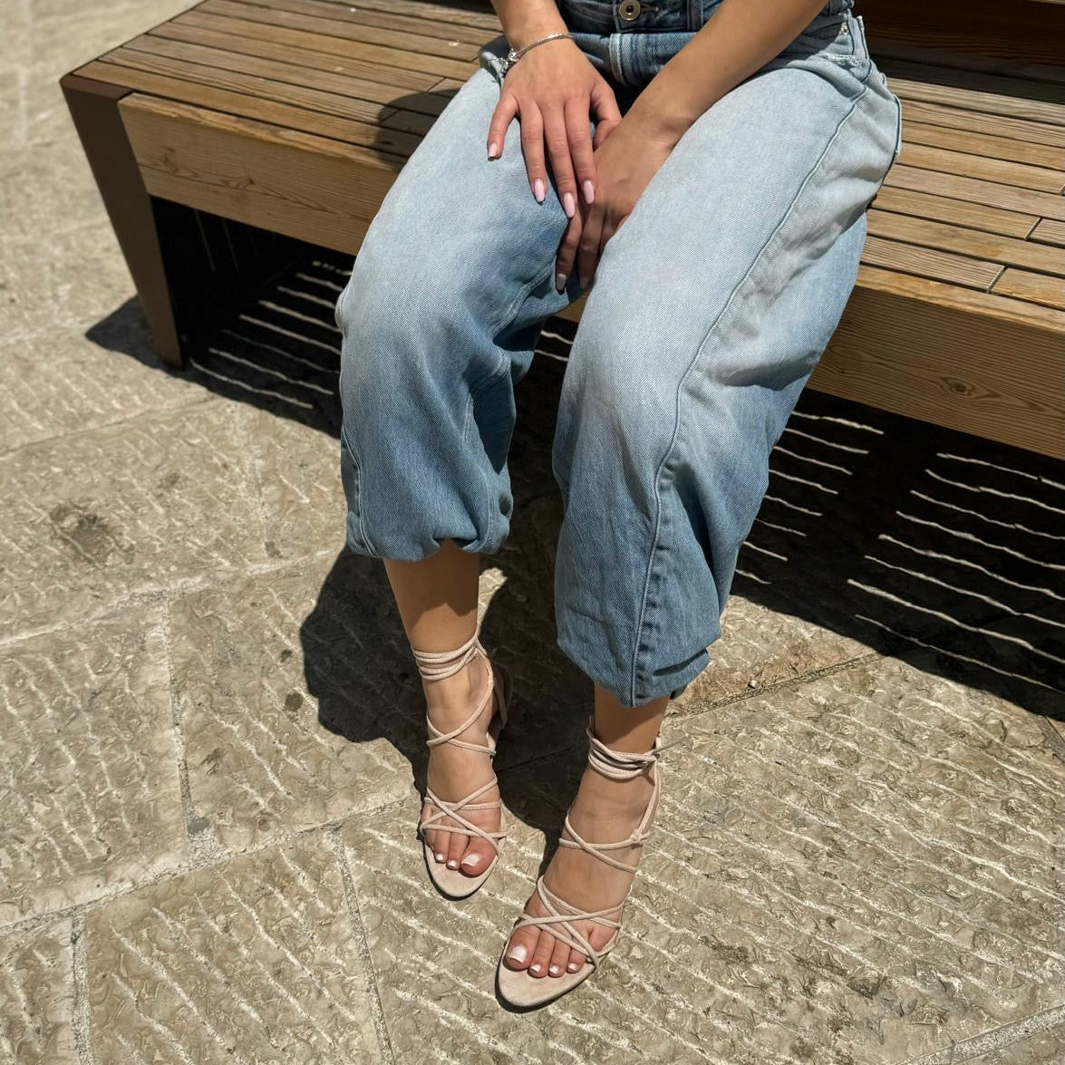 Sandali Cleo Khaki