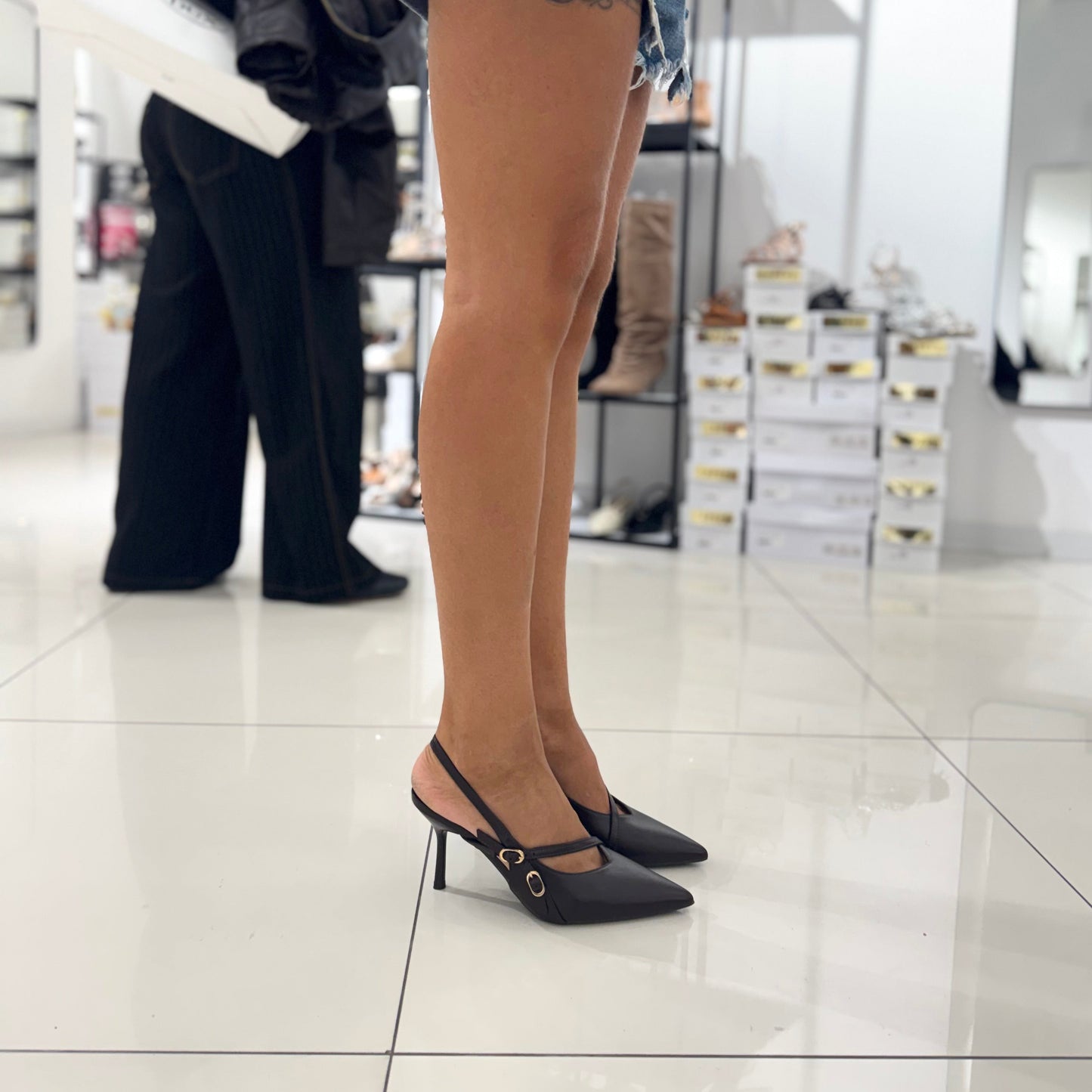 Slingback Renè Testa di Moro
