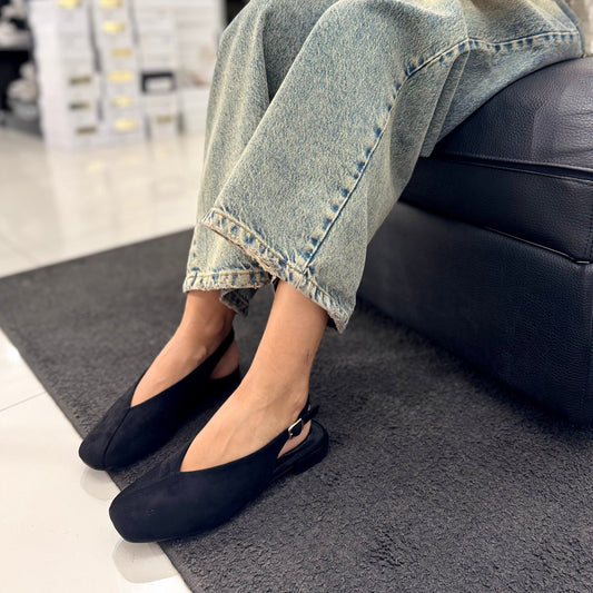 Slingback Amina Black