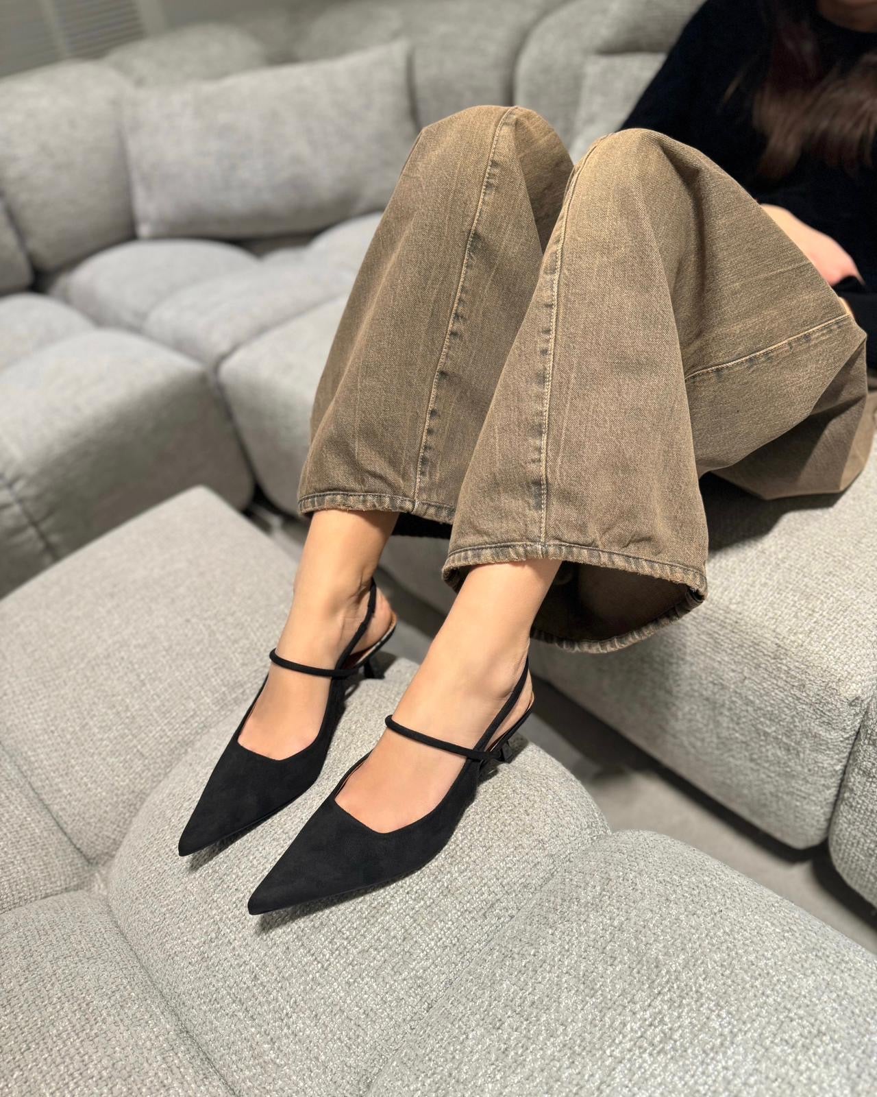 Slingback Flavia Black