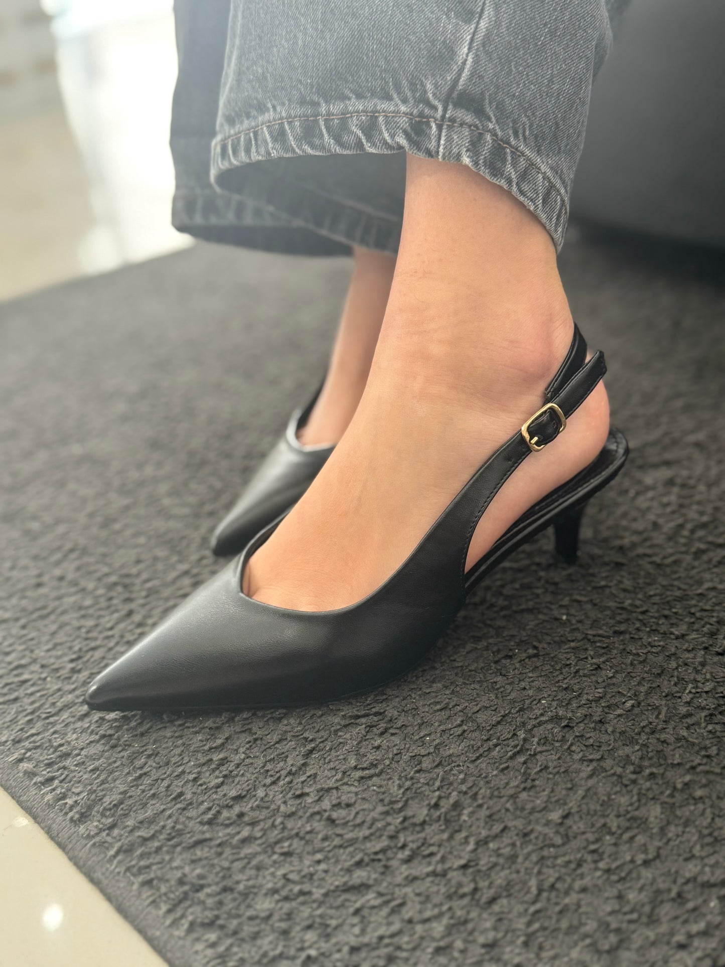 Slingback Ariel Black
