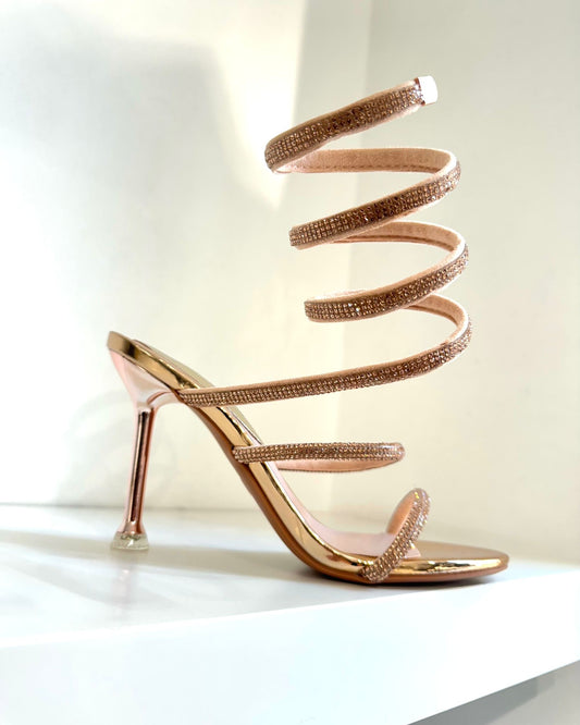 Sandali Giovanna Champagne