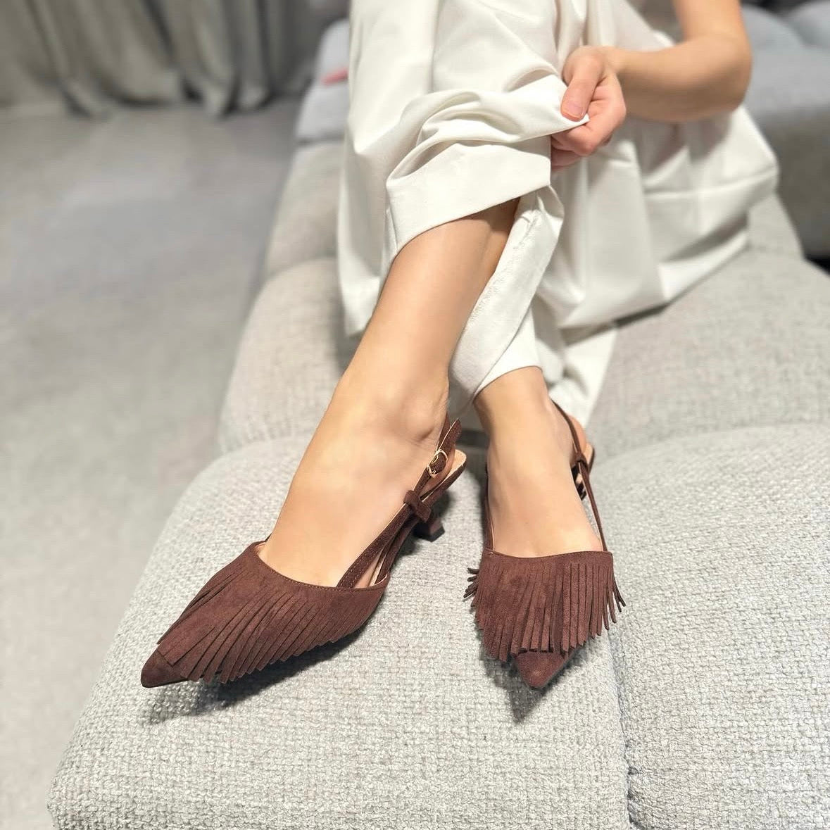 Slingback Zanzibar Testa di Moro