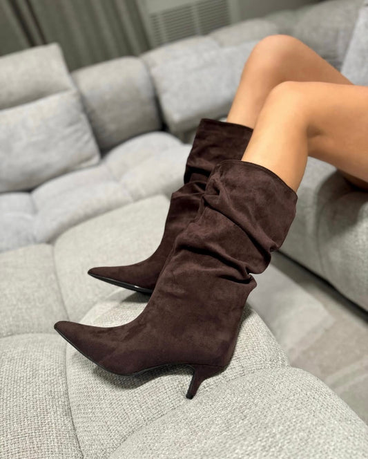 Stivaletto Vanna Camoscio TDM