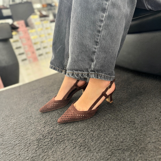 Slingback Susy Brown