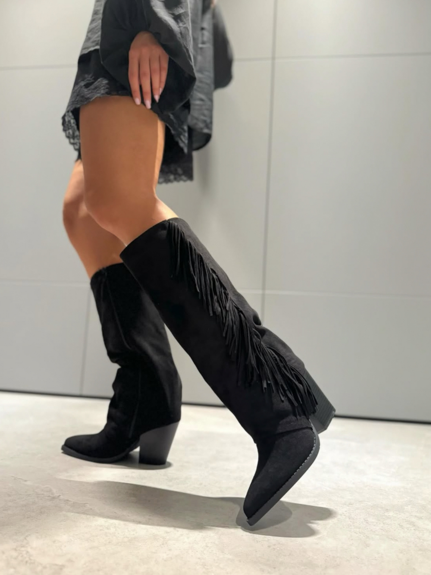 Stivale / Texano Magda Black