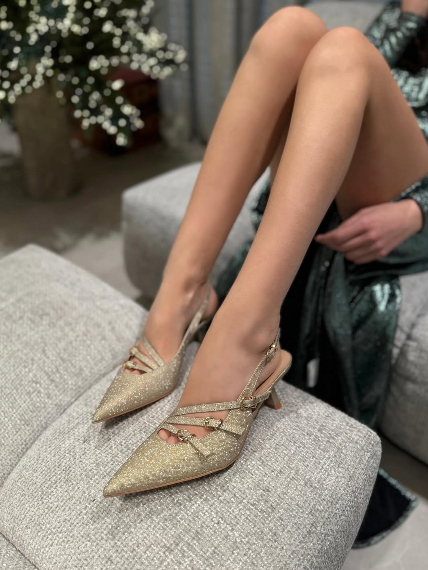 Decolletè Ranya Gold