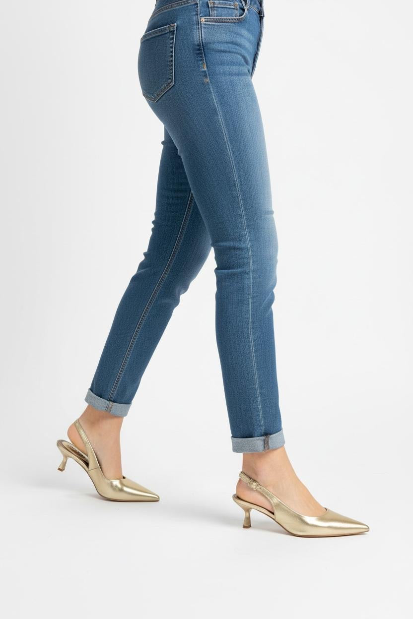 Slingback Ortensia Gold