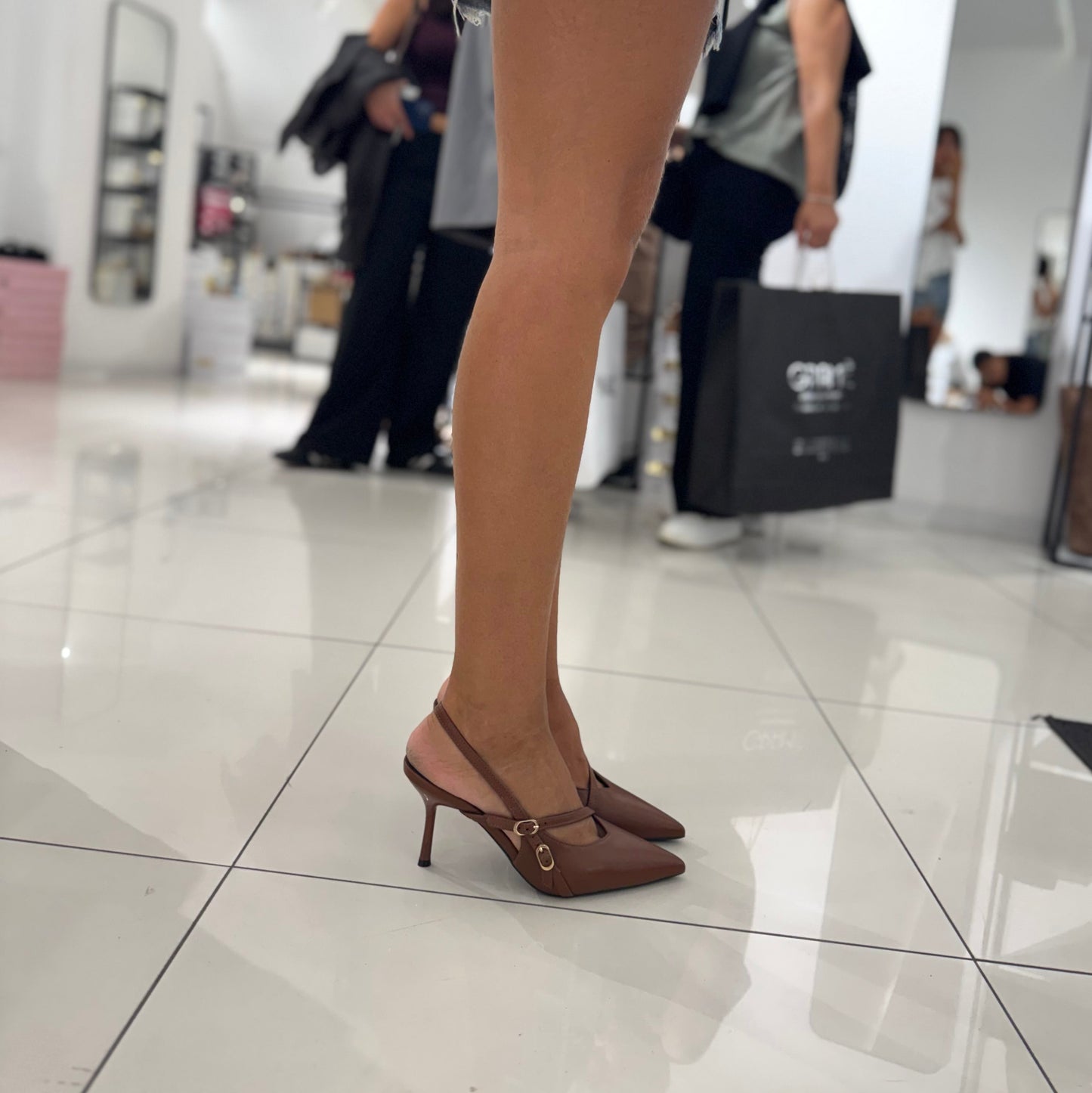 Slingback Renè Nocciola
