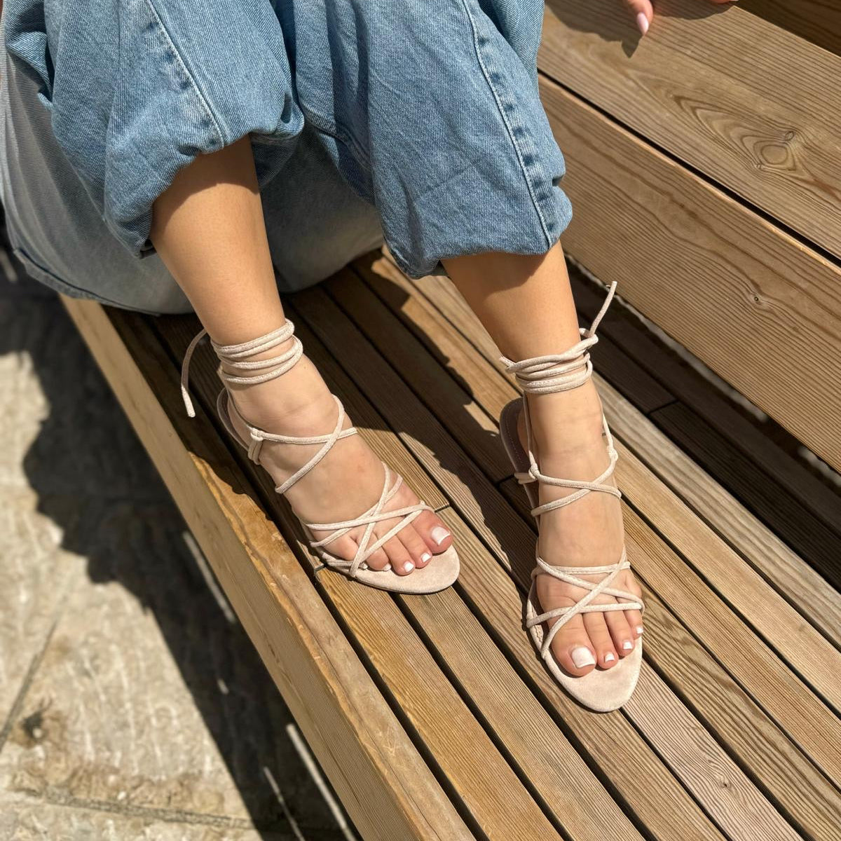 Sandali Cleo Khaki