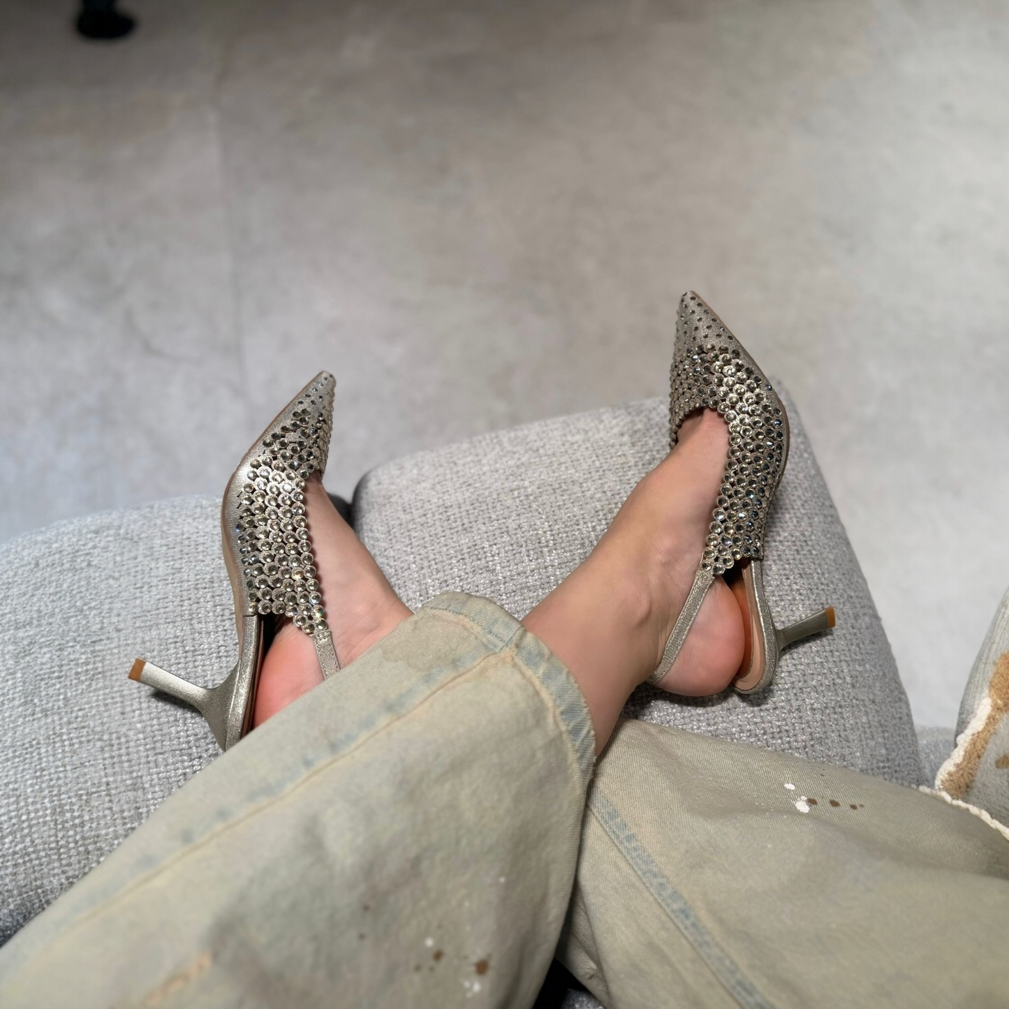 Slingback Gemma Gold