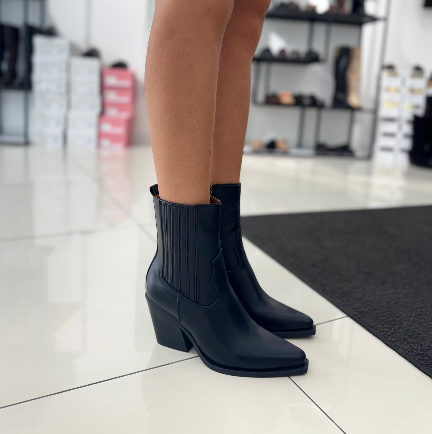 Stivaletto Texano Ilaria Black