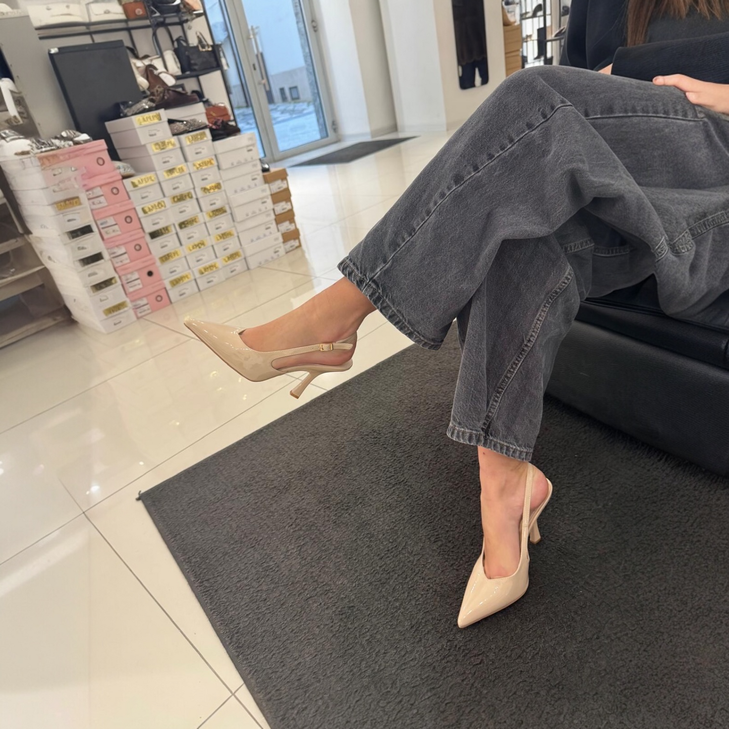 Slingback Verbena Panna