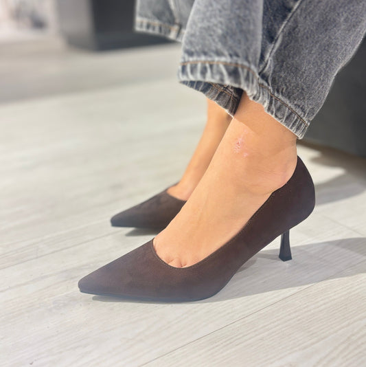 Decolletè Parigi Brown
