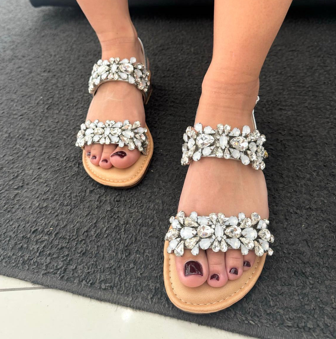 Sandali Belen Silver