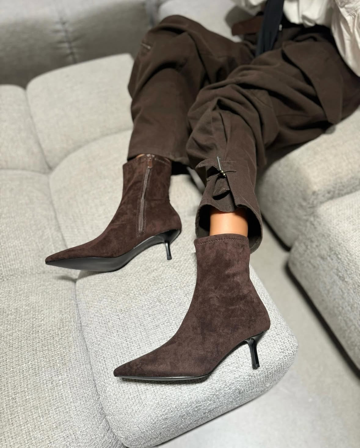 Stivaletto Amelie Camoscio TDM