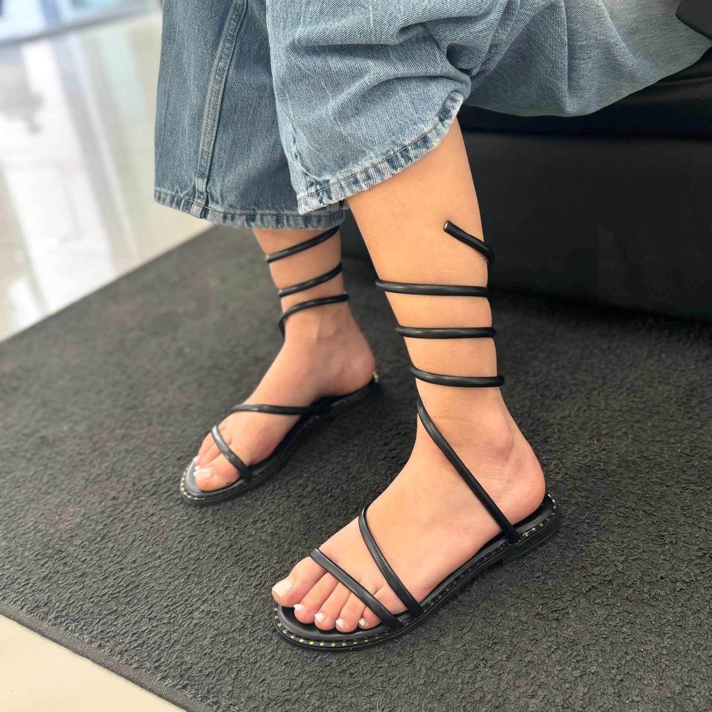 Sandali Kira Black