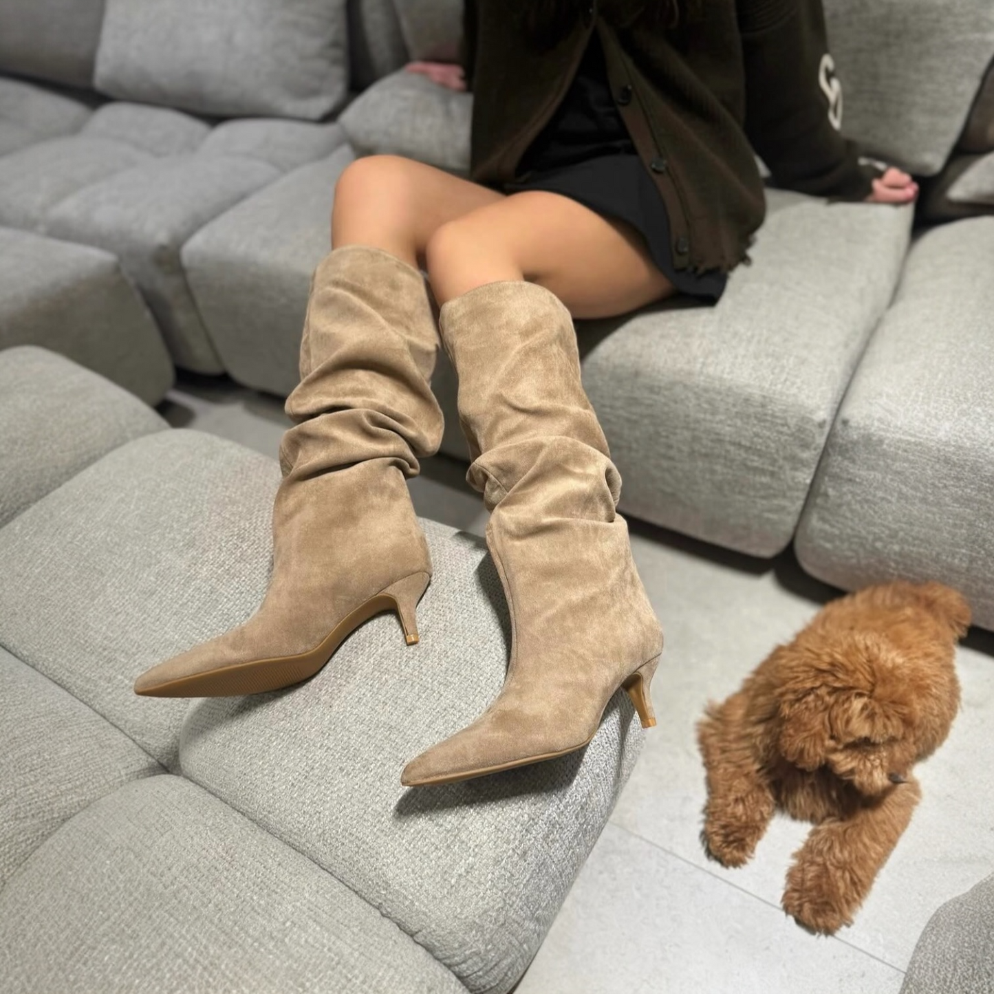 Stivale Colette Beige
