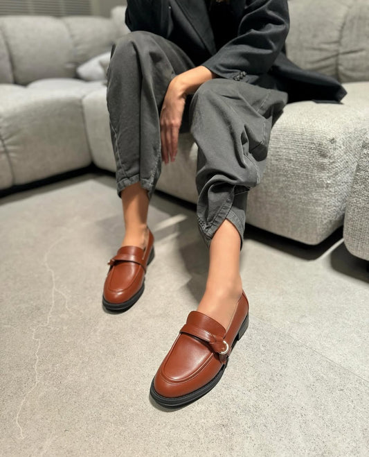 Mocassino Nora New York Cuoio