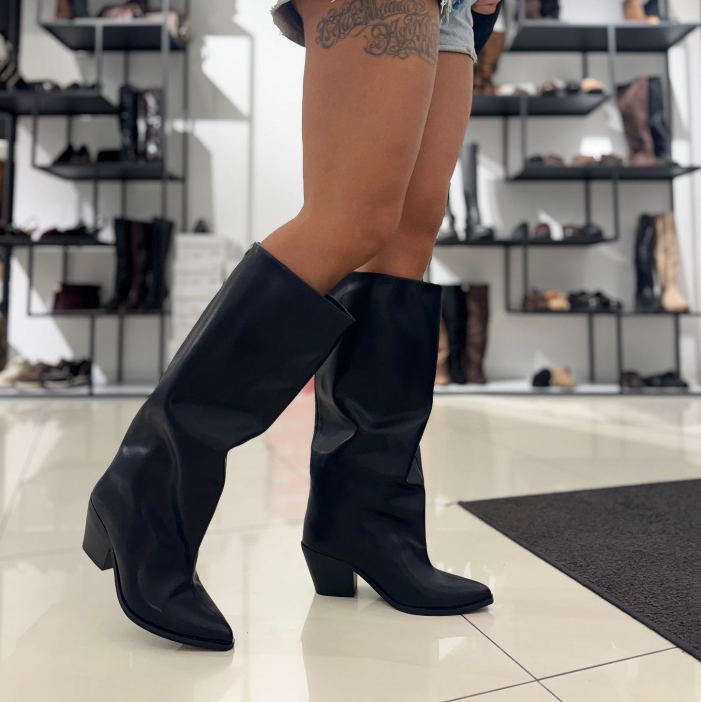 Stivale Texano Camilla Black