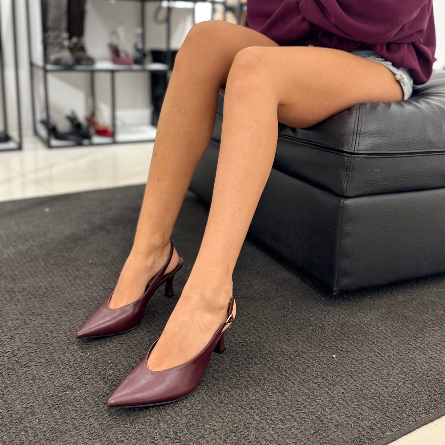 Slingback Celeste Wine