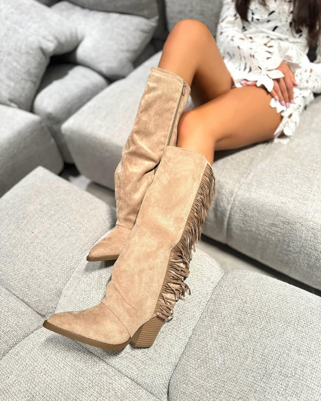 Stivale / Texano Magda Beige