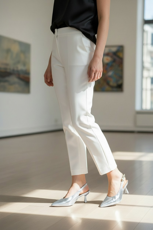 Slingback Aria Silver